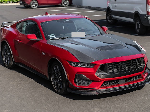 2024-Up Mustang GT S650 | CARBON FIBER Front Side Grille Insert Replacement Pair